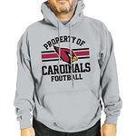 Team Fan Apparel NFL Adult Property Of Hooded Sweatshirt - Cotton & Polyester - Stay Warm & Represent Your Team in Style