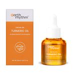 Earth Rhythm Turmeric Facial Oil | Antibacterial & Antiseptic | Provides Healthy Glow, Fades Acne Marks, Men & Women - 20ml