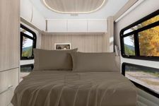 Rv King 72 X 80 Sheets - Microfiber Rv Sheets Set For Campers - 4 Piece Hotel Luxury Bed Sheets - Rv King Sheets 72 X 80 For Motorhomes - Rv King Sheets For Campers, Rv'S & Travel Trailers(Taupe)