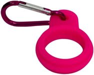 Carabiner Clip for The Solar Buddies Sunscreen Applicator Or Water Bottle (Bottle Or Solar Buddies not Included) (Pink)