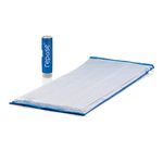 Repose - Pressure Relieving Single Mattress Overlay and Manual Pump - Inflatable Pressure Single Mattress - Aids in the Prevention of Bed Sores and Pressure Ulcers