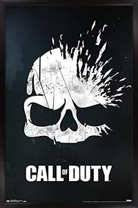 Trends International Framed Poster Call of Duty-Skull, 24.25