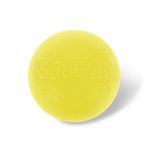 Planet Dog Orbee-Tuff Squeak Ball Yellow Dog Fetch Toy