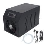 16 Gal Aquarium Chiller 1/4HP Water Tank Chiller Hydroponic Water Chiller Water Tank Cooling System 60L (US Plug 110V)