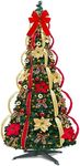 7Ft Pop Up Christmas Tree,Prelit 25