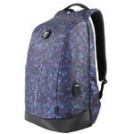 Arctic Fox Slope Trisiac Printed Anti Theft 23 L Backpack with USB Charging Port 15.6 Inch Laptop Backpack (Blue)