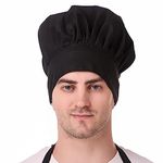 Kodenipr Club Black Chef Cap