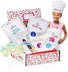 BAKETIVITY Kids Baking DIY Activity Kit - Bake Delicious Vanilla Cake Pops with Pre-Measured Ingredients – Best Gift Idea for Boys and Girls Ages 6-12