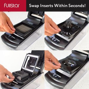 Fullstar 7-in-1 Vegetable Chopper – Multi-Function Slicer & Dicer
