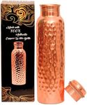 Copper Water Bottle - 34oz - Handcr