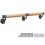 Dolibest 3-10 ft Wood Handrail Indo