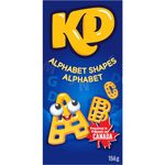 Kraft Dinner Macaroni & Cheese Alphabet Shapes