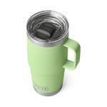 YETI Rambler Travel Mug, Stainless Steel Vacuum Insulated Mug with Stronghold Lid, Key Lime, 20 oz (591 ml)