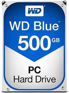 WD Blue 500GB Desktop Hard Disk Drive - 7200 RPM Class SATA 6Gb/s 32MB Cache 3.5 Inch - WD5000AZLX