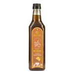 ROSIER Organic Black Mustard Oil (1 L) | Traditional Stone Pressed Single Filtered Cooking Oil | Kolhu/Kacchi Ghani/Chekku | Pure, Natural and Healthy Stone Pressed Mustard Oil for Cooking 1 Litre