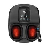 COMFIER 2025 Upgrade Shiatsu Foot Massager with Remote,Pause Function,Foot Massager Machine with Heat,3 Timer,Feet Massager,Gift for Men,Women,size 13