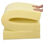 FOAM CRAFT ® Memory foam Mattress topper foam cut to size sofa bed mattress pad Cooling gel dog Bed pad orthopedic support & Joint pain relief Wheelchair cushion (12" X 12", 3.0 inches)