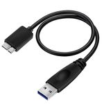 SaiTech IT Micro USB 3.0 Cable A to Micro B for Portable External Hard Drive (SaiTech IT-015)