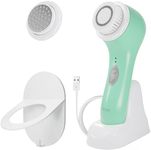 Spa Sciences - NOVA - Sonic Cleansing Brush with Bristles & Infusion System – Anti-Aging Facial Exfoliating, Waterproof, and USB Rechargeable