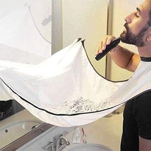 JFAN Barba Delantal Capa de Barba con Ventosas Dobles para Afeitar Capa para Recoger Vello Facial para Hombre