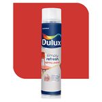 Dulux Simply Refresh Spray Paint | DIY, Quick Drying with Gloss finish for Metal, Wood, and Walls - 400ML (Signal_Red)