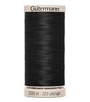 Gutermann Quilting Thread 220yd, Black