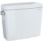 TOTO Drake 1.28 GPF Toilet Tank with WASHLET+ Auto Flush Compatibility, Cotton White - ST776EA#01