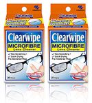 CLEARWIPE Microfibre Lens Cleaner with Isopropyl Alcohol - 40 Wipes