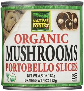 Native Forest, Mushrooms Portobello Organic, 4 Ounce