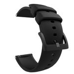 Sounce Silicone 22mm Replacement Band Strap with Metal Buckle Compatible with Fire-Boltt, Boat, Noise, Amazfit, beatXp & Other 22mm Watches