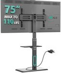 WALI Floor TV Stand with Power Outl