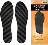 Carbon Fiber Insoles, 1 Pair Rigid Insole Insert for Pain Relief Recovery of Arthritic Toe Turf Toe, Hallux rigidus, morton's Toe, Rigid Foot Support(10.83"-275mm-Men's 11-11.5/Women's 12-12.5)