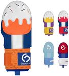 Gracfulcub Baseball Sliding Mitt, Baseball Glove Softball Guard, Ergonomic Design Protecting Fingers for Basic Base Running (Ice OceanCitrus, Right Hand Wear)