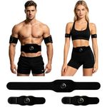Vutlace Next Generation Ultra Muscle Stimulator 3-in-1 Set, Muscle Fitness AB Belt, 12 Modes & 19 Intensity, Firming & Strengthening Workout Equipment for Abs, Arms, for Fitness Enthusiasts