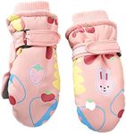 JUPSK Kids Winter Ski Gloves Waterp