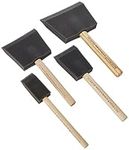 Rustins Poly Foam Brushes - Professional Grade Paint Applicators for Smooth Finishes