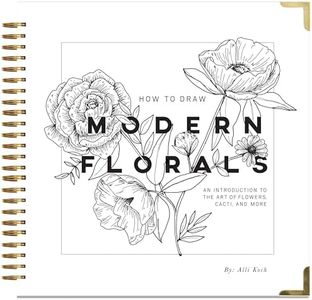 How To Draw Modern Florals: An Introduction To The Art of Flowers, Cacti, and More