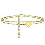 PROSTEEL Cute Summer Anklets Ankle Gold Plated
