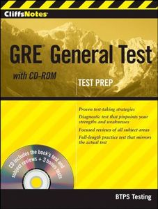 CliffsNotes GRE General Test with CD-ROM
