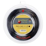 Kirschbaum Reel Pro Line II Tennis String, Black, 1.15mm/18-Gauge