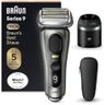 Braun Series 9 Pro Electric Shaver Men, Wet and Dry Electric Razor with 5 Shave Elements and Precision Long Hair ProTrimmer, SmartCare Center, 60min Runtime, Shavers Made in Germany, 9465cc, Graphite