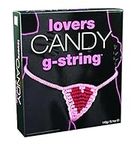 Must Have Present Gift Great for Christmas, Birthday, Stocking Fillers, Secret Santa - Candy: Lovers G-String - Fun Sweets - Ideal for Ladies, Women, Womens