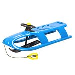 2 seater BULLET CONTROL steering sledge, in blue colour