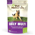 Pet Naturals Daily Multivitamin for Dogs, Veggie Flavor, 30 Chews - Yummy Chews with Amino Acids, and Antioxidants - Supports Energy, Metabolic Function and Pet Wellness.