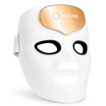 LUSTRE® Renew Anti-Ageing LED Face Mask for Wrinkles & Collagen Support | Blue, Red & Infrared Light Therapy | Firm, Smooth & Refine Skin Texture