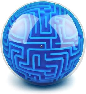 Brain Teaser Puzzles Game - 3D Maze Ball with Hard Challenges for Kids Adults - Gravity Memory Sequential Puzzles Gifts