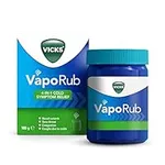 Vicks VapoRub 100 gr, Relief Of Cough Cold & Flu Like Symptoms, Relieves 4 Cold Symptoms: Nasal Catarrh, Nasal Congestion, Cough & Sore Throat, Helps You Sleep For Adults & Kids