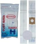 6 Eureka H Canister Vacuum Bags + 2