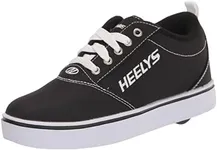 HEELYS Unisex-Child Footwear Wheeled Heel Shoe, Black, 2 Big Kid