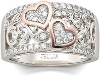 Jeulia 1Carat Rose Gold Plated Wedd